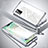 Funda Bumper Lujo Marco de Aluminio Espejo 360 Grados Carcasa M01 para Vivo V20 Pro 5G