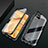 Funda Bumper Lujo Marco de Aluminio Espejo 360 Grados Carcasa M02 para Huawei P40 Lite