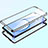 Funda Bumper Lujo Marco de Aluminio Espejo 360 Grados Carcasa M02 para Realme X3 SuperZoom