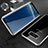 Funda Bumper Lujo Marco de Aluminio Espejo 360 Grados Carcasa M02 para Samsung Galaxy S8 Plus