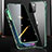 Funda Bumper Lujo Marco de Aluminio Espejo 360 Grados Carcasa M03 para Apple iPhone 13 Mini