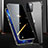 Funda Bumper Lujo Marco de Aluminio Espejo 360 Grados Carcasa M03 para Apple iPhone 13 Pro Max