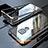 Funda Bumper Lujo Marco de Aluminio Espejo 360 Grados Carcasa M03 para Huawei Mate 20