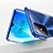Funda Bumper Lujo Marco de Aluminio Espejo 360 Grados Carcasa M03 para Huawei Nova 8 SE 5G