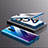 Funda Bumper Lujo Marco de Aluminio Espejo 360 Grados Carcasa M03 para Realme X2 Pro