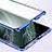 Funda Bumper Lujo Marco de Aluminio Espejo 360 Grados Carcasa M03 para Xiaomi Mi 10 Ultra