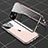 Funda Bumper Lujo Marco de Aluminio Espejo 360 Grados Carcasa M04 para Apple iPhone 13 Mini