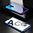 Funda Bumper Lujo Marco de Aluminio Espejo 360 Grados Carcasa M04 para Realme X2 Pro