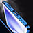 Funda Bumper Lujo Marco de Aluminio Espejo 360 Grados Carcasa M04 para Xiaomi Poco X2