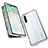 Funda Bumper Lujo Marco de Aluminio Espejo 360 Grados Carcasa M05 para Oppo Reno3