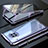 Funda Bumper Lujo Marco de Aluminio Espejo 360 Grados Carcasa M06 para Huawei Mate 30 Pro 5G