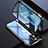 Funda Bumper Lujo Marco de Aluminio Espejo 360 Grados Carcasa M08 para Apple iPhone 14