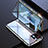 Funda Bumper Lujo Marco de Aluminio Espejo 360 Grados Carcasa M08 para Apple iPhone 14
