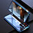 Funda Bumper Lujo Marco de Aluminio Espejo 360 Grados Carcasa M08 para Apple iPhone 14 Pro