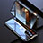 Funda Bumper Lujo Marco de Aluminio Espejo 360 Grados Carcasa M08 para Apple iPhone 14 Pro