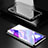 Funda Bumper Lujo Marco de Aluminio Espejo 360 Grados Carcasa M09 para Huawei P Smart Z (2019)