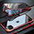 Funda Bumper Lujo Marco de Aluminio Espejo 360 Grados Carcasa M10 para Apple iPhone 11 Pro