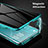 Funda Bumper Lujo Marco de Aluminio Espejo 360 Grados Carcasa P01 para Samsung Galaxy A71 5G