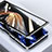 Funda Bumper Lujo Marco de Aluminio Espejo 360 Grados Carcasa P01 para Samsung Galaxy Z Fold4 5G