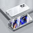 Funda Bumper Lujo Marco de Aluminio Espejo 360 Grados Carcasa P02 para Xiaomi Redmi Note 12 Pro 5G