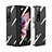 Funda Bumper Lujo Marco de Aluminio Espejo 360 Grados Carcasa P05 para Samsung Galaxy Z Fold4 5G