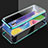 Funda Bumper Lujo Marco de Aluminio Espejo 360 Grados Carcasa para Samsung Galaxy A71 5G