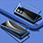 Funda Bumper Lujo Marco de Aluminio Espejo 360 Grados Carcasa para Vivo iQOO Z6 Pro 5G