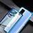 Funda Bumper Lujo Marco de Aluminio Espejo 360 Grados Carcasa para Vivo X51 5G