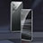 Funda Bumper Lujo Marco de Aluminio Espejo 360 Grados Carcasa para Vivo Y75 5G