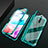 Funda Bumper Lujo Marco de Aluminio Espejo 360 Grados Carcasa para Xiaomi Redmi 8