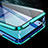 Funda Bumper Lujo Marco de Aluminio Espejo 360 Grados Carcasa T01 para Huawei Honor 20