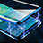 Funda Bumper Lujo Marco de Aluminio Espejo 360 Grados Carcasa T01 para Huawei Mate 30 5G