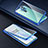 Funda Bumper Lujo Marco de Aluminio Espejo 360 Grados Carcasa T01 para OnePlus 8 Pro
