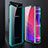 Funda Bumper Lujo Marco de Aluminio Espejo 360 Grados Carcasa T01 para Oppo Find X