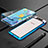 Funda Bumper Lujo Marco de Aluminio Espejo 360 Grados Carcasa T01 para Samsung Galaxy A90 4G
