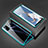 Funda Bumper Lujo Marco de Aluminio Espejo 360 Grados Carcasa T02 para Oppo A52
