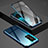 Funda Bumper Lujo Marco de Aluminio Espejo 360 Grados Carcasa T03 para Huawei P40 Pro+ Plus