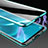 Funda Bumper Lujo Marco de Aluminio Espejo 360 Grados Carcasa T04 para Oppo RX17 Neo