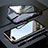 Funda Bumper Lujo Marco de Aluminio Espejo 360 Grados Carcasa T05 para Oppo R17 Neo