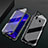 Funda Bumper Lujo Marco de Aluminio Espejo 360 Grados Carcasa T06 para Huawei Nova 4e
