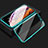 Funda Bumper Lujo Marco de Aluminio Espejo 360 Grados Carcasa T08 para Apple iPhone 11