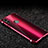 Funda Bumper Lujo Marco de Aluminio Espejo Carcasa A01 para Apple iPhone Xs Max Rojo