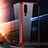 Funda Bumper Lujo Marco de Aluminio Espejo Carcasa M01 para Huawei P30
