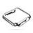 Funda Bumper Lujo Marco de Aluminio para Apple iWatch 42mm Plata
