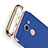 Funda Bumper Lujo Marco de Metal y Plastico Carcasa con Anillo de dedo Soporte A01 para Huawei Enjoy 7 Plus