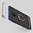 Funda Bumper Lujo Marco de Metal y Plastico Carcasa con Anillo de dedo Soporte A01 para Huawei Mate 20 Pro