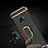 Funda Bumper Lujo Marco de Metal y Plastico Carcasa con Anillo de dedo Soporte A01 para Huawei Mate 20 Pro