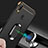 Funda Bumper Lujo Marco de Metal y Plastico Carcasa con Anillo de dedo Soporte A01 para Huawei P Smart+ Plus