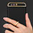 Funda Bumper Lujo Marco de Metal y Plastico Carcasa con Anillo de dedo Soporte A01 para Huawei P10 Plus