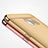 Funda Bumper Lujo Marco de Metal y Plastico Carcasa con Anillo de dedo Soporte A01 para Samsung Galaxy S7 Edge G935F